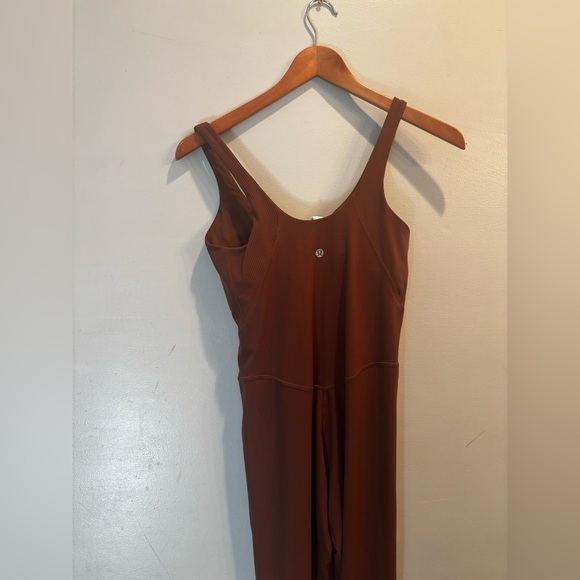 Lululemon Athletica Align Bodysuit in Brown comfort stretchy bodycon activewear - Picture 7 of 13